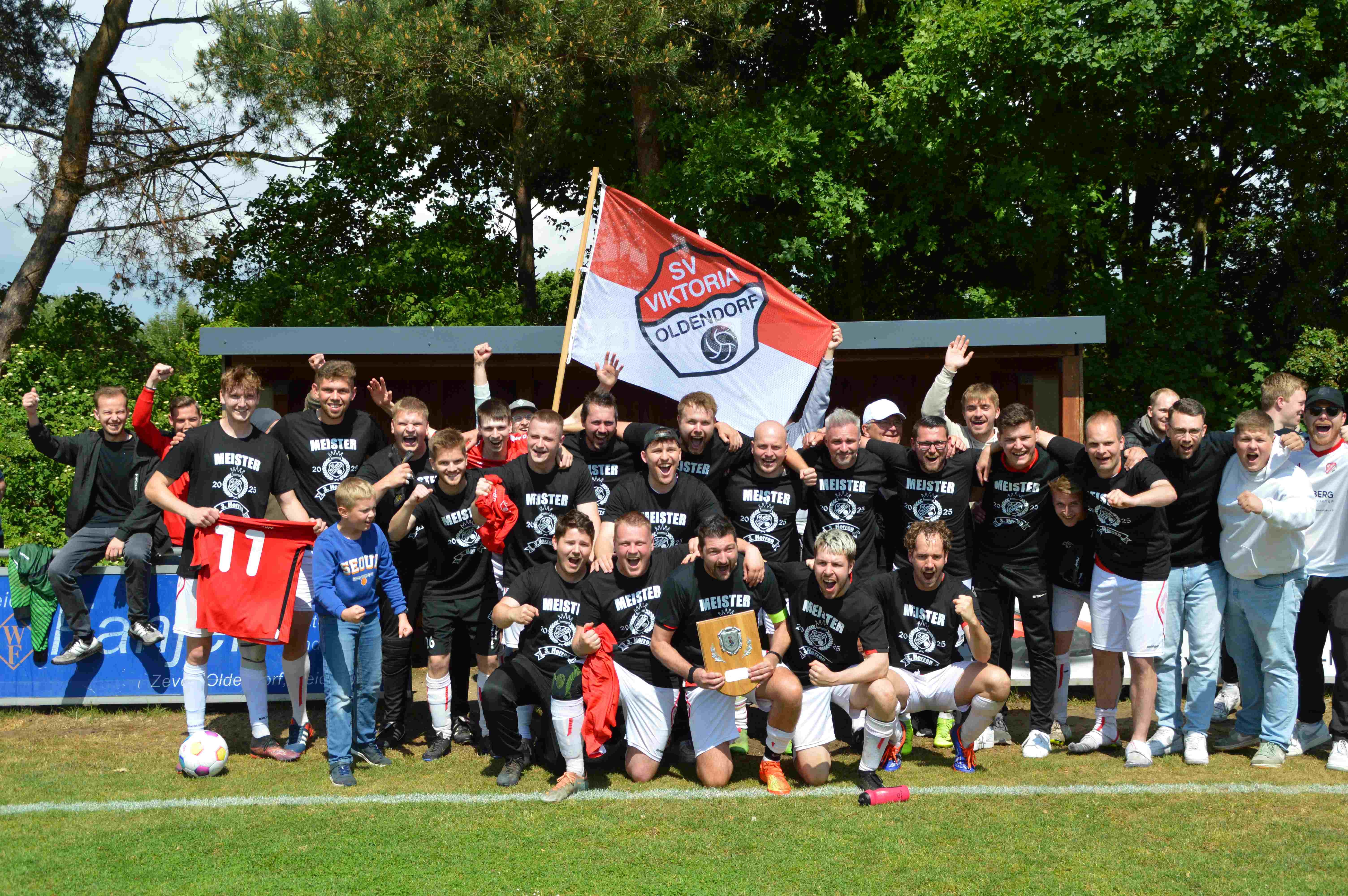SV Viktoria Oldendorf 3.Herren Meister 2025