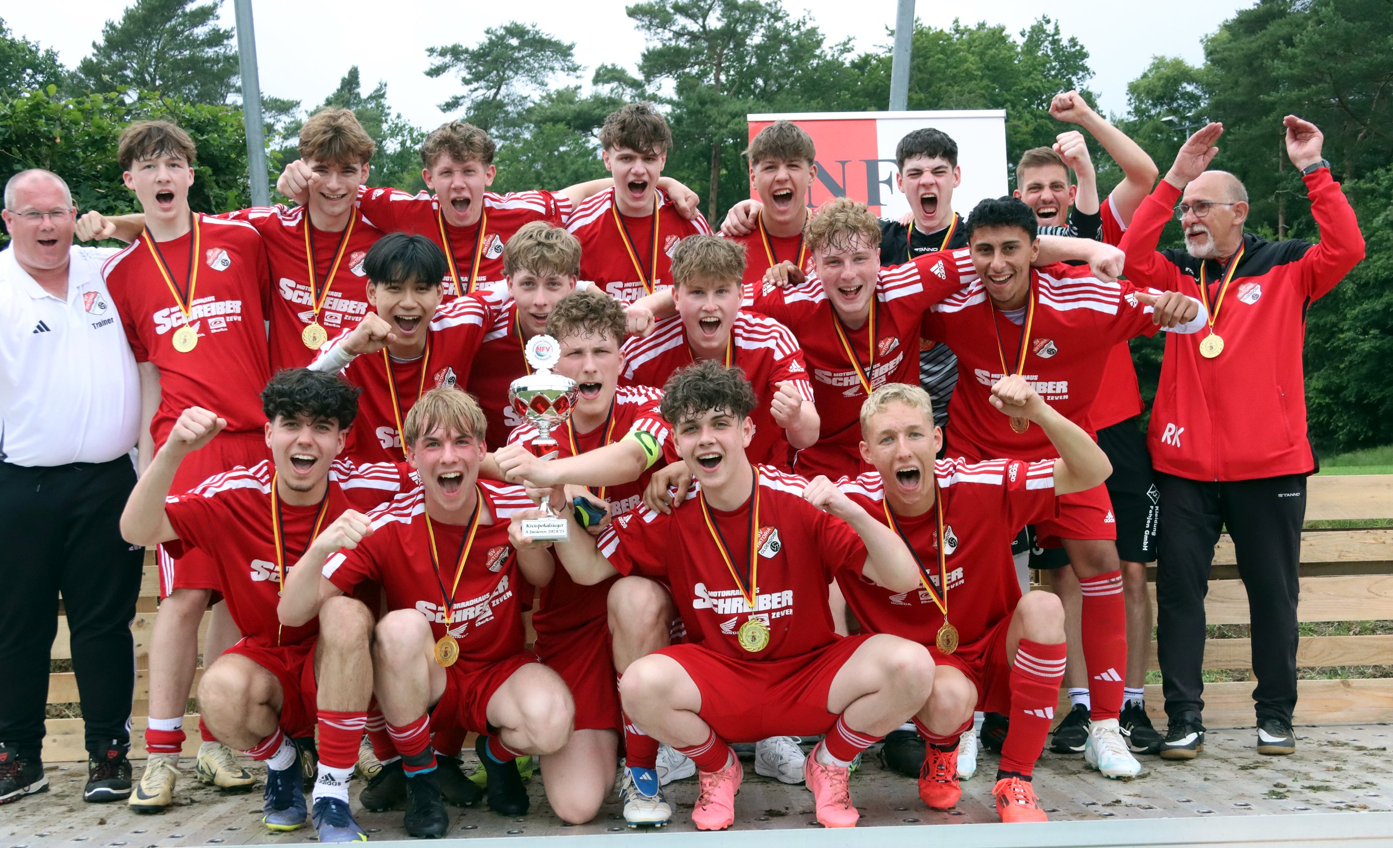 SV Viktoria Oldendorf u18 Kreismeister2025