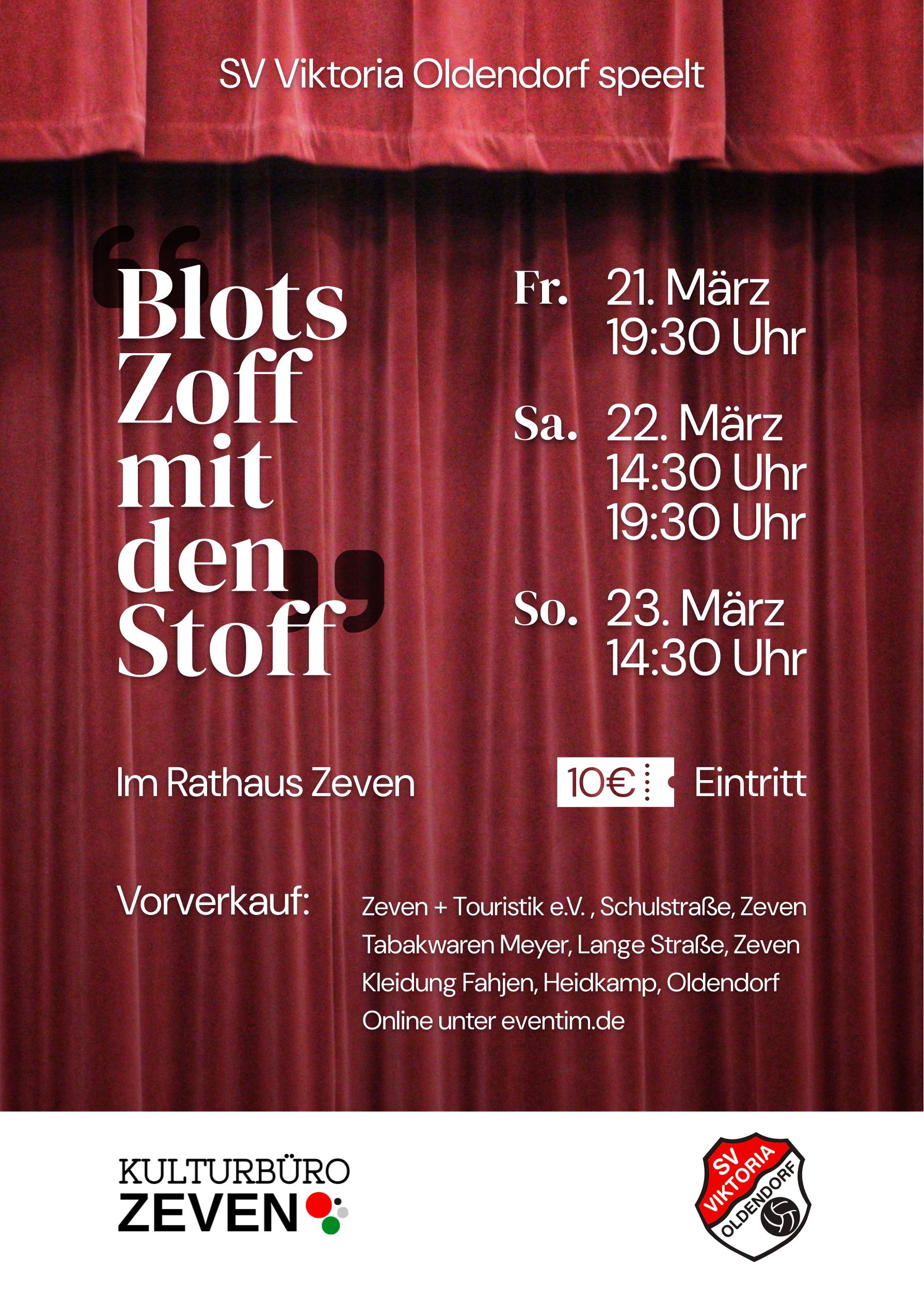 Theater Flyer 2025 SV Viktoria Oldendorf 